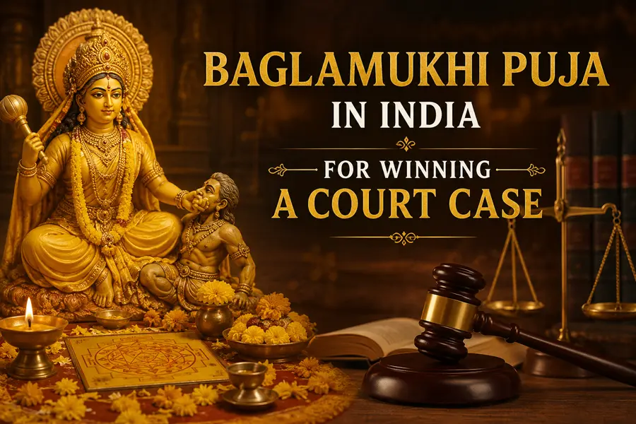 Baglamukhi Puja in India for winning a court case