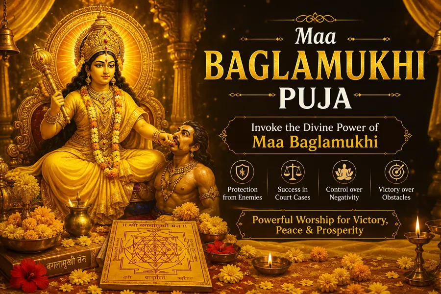 Maa Baglamukhi Puja
